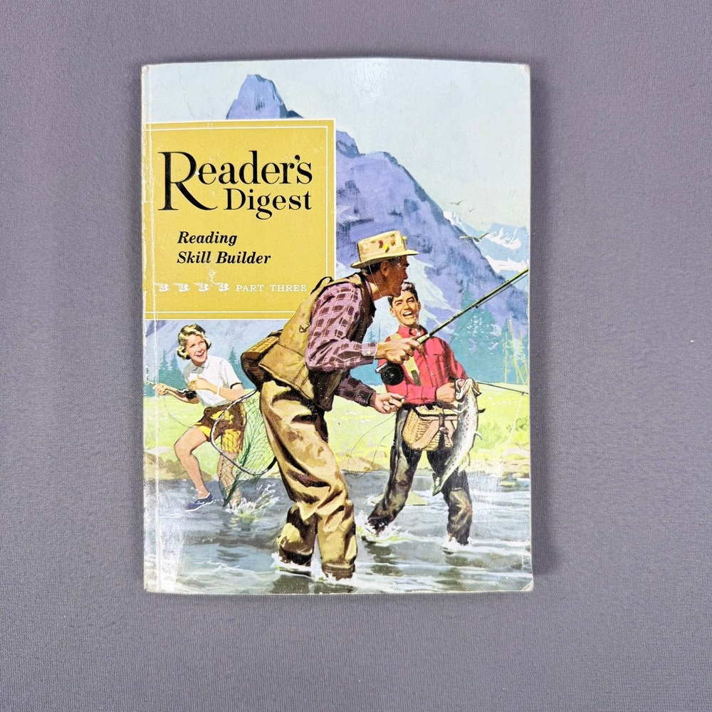 Ira E Aaron Reading Skill Builder Part Three Softcover 1958 Vintage‎ Education